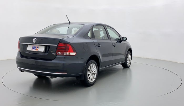 2016 Volkswagen Vento HIGHLINE TDI AT, Diesel, Automatic, 75,241 km, Right Back Diagonal