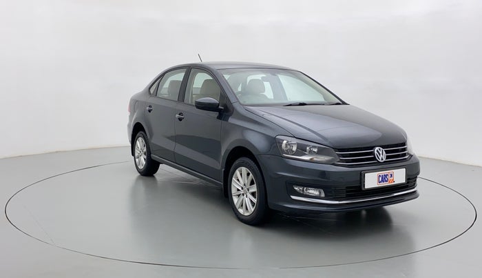 2016 Volkswagen Vento HIGHLINE TDI AT, Diesel, Automatic, 75,241 km, Right Front Diagonal
