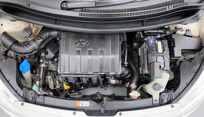 2017 Hyundai Grand i10 SPORTZ (O) 1.2 AT VTVT, Petrol, Automatic, 11,203 km, Engine Bonet View