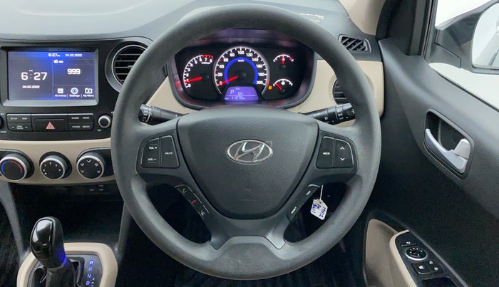 2017 Hyundai Grand i10 SPORTZ (O) 1.2 AT VTVT, Petrol, Automatic, 11,203 km, Steering Wheel Close Up