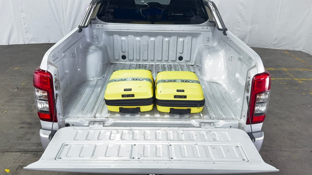 Boot Inside View with Luggage