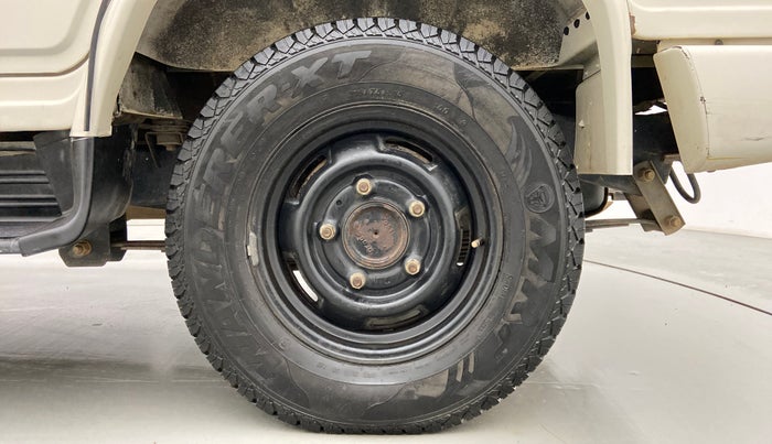 2019 Mahindra Bolero POWER PLUS SLE, Diesel, Manual, 1,12,124 km, Left Rear Wheel