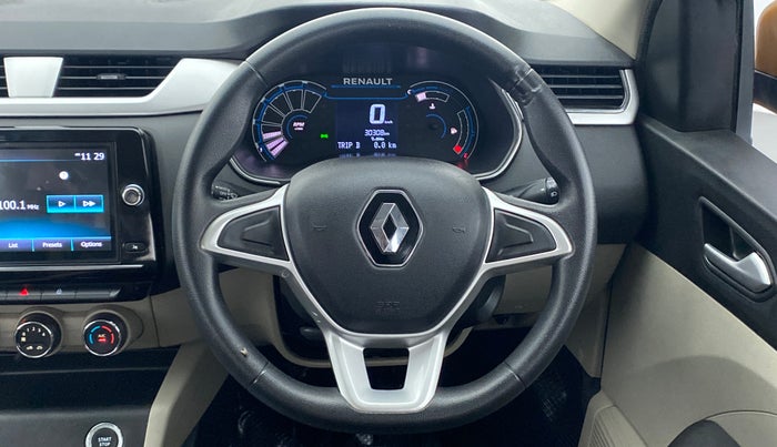 2019 Renault TRIBER 1.0 RXZ, Petrol, Manual, 30,418 km, Steering Wheel Close Up
