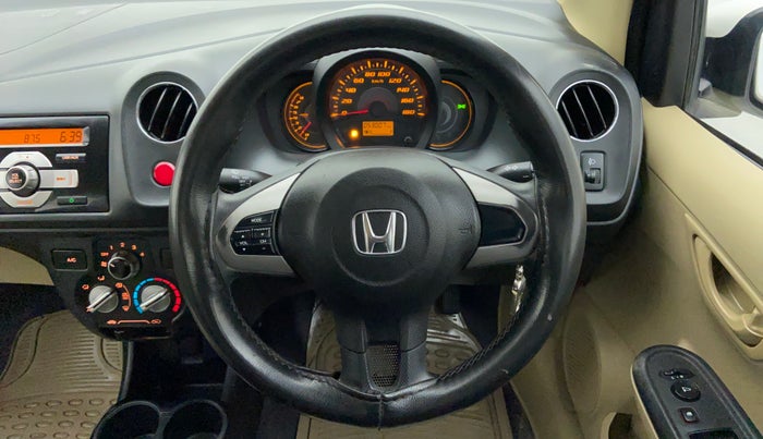 2014 Honda Amaze 1.2 SMT I VTEC, Petrol, Manual, 53,068 km, Steering Wheel Close Up