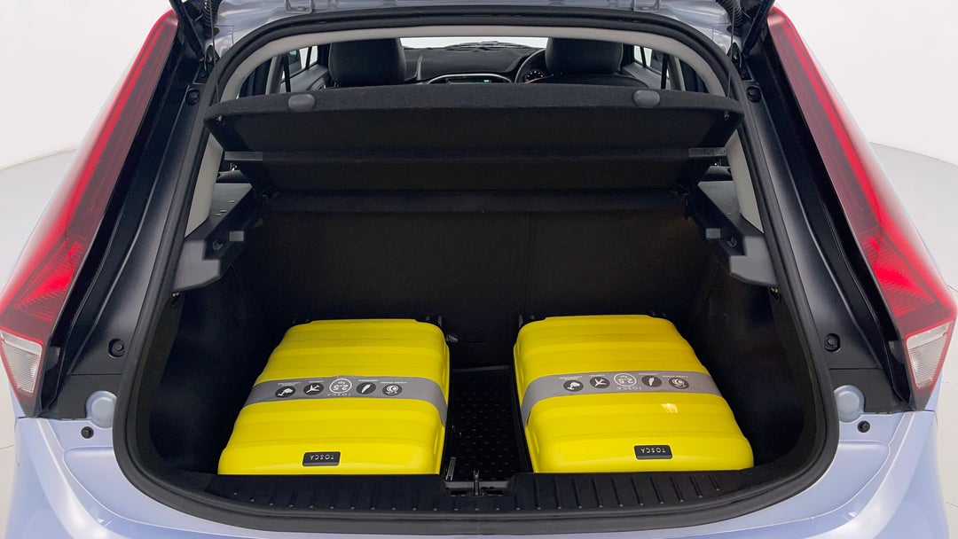 Boot Inside View with Luggage