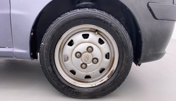 2010 Hyundai Santro Xing GL, Petrol, Manual, 30,754 km, Right Front Wheel