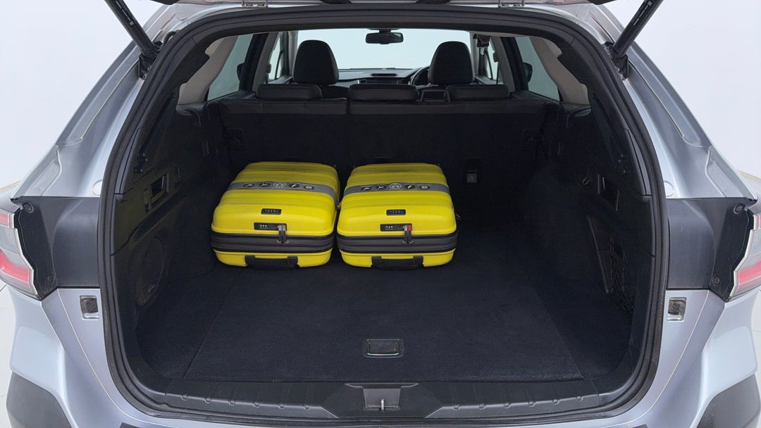 Boot Inside View with Luggage