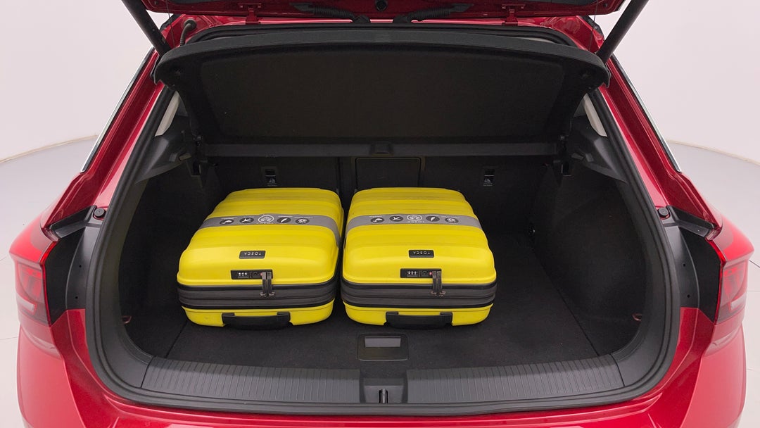 Boot Inside View with Luggage