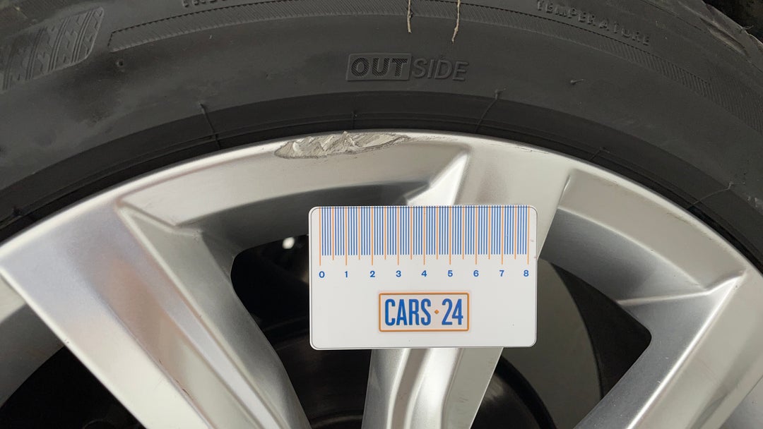 Wheels Rim Rear LHS Gutter Rash