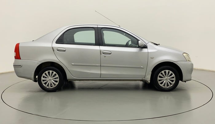 2011 Toyota Etios G, Petrol, Manual, 72,268 km, Right Side View