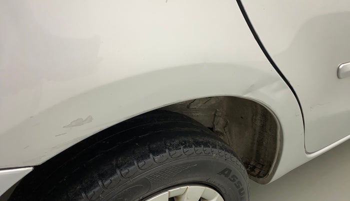 2011 Toyota Etios G, Petrol, Manual, 72,036 km, Right quarter panel - Slightly dented