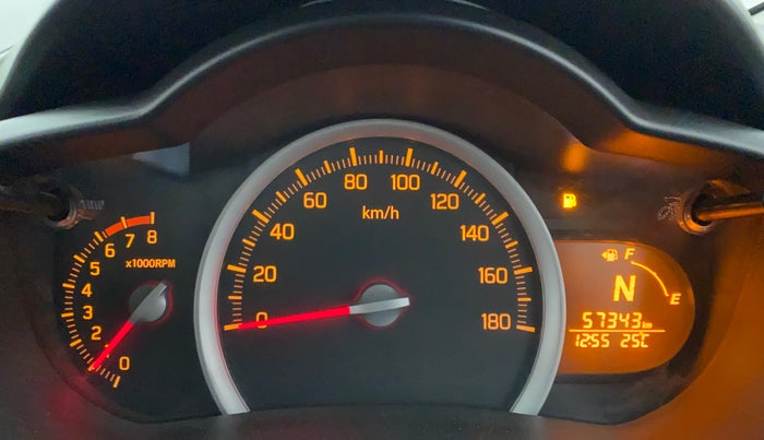 2016 Maruti Celerio VXI AMT, Petrol, Automatic, 57,341 km, Odometer Image