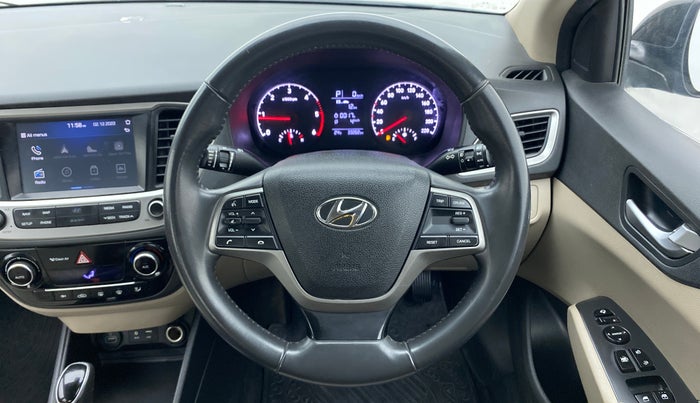 2018 Hyundai Verna 1.6 CRDI SX + AT, Diesel, Automatic, 33,336 km, Steering Wheel Close Up