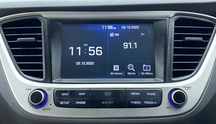 2018 Hyundai Verna 1.6 CRDI SX + AT, Diesel, Automatic, 33,336 km, Infotainment System
