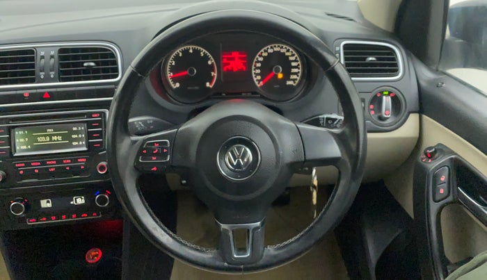 2013 Volkswagen Polo HIGHLINE1.2L PETROL, Petrol, Manual, 26,798 km, Steering Wheel Close Up