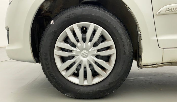2011 Maruti Swift VXI, Petrol, Manual, 94,660 km, Left Front Wheel