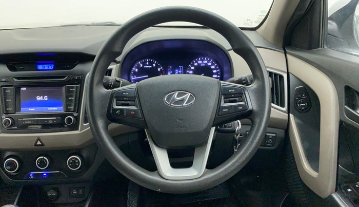 2016 Hyundai Creta E PLUS 1.6 PETROL, Petrol, Manual, 57,274 km, Steering Wheel Close Up