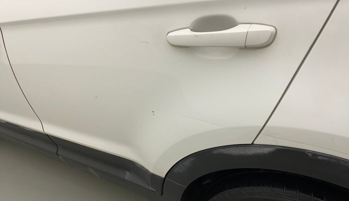 2016 Hyundai Creta E PLUS 1.6 PETROL, Petrol, Manual, 57,274 km, Rear left door - Slightly dented