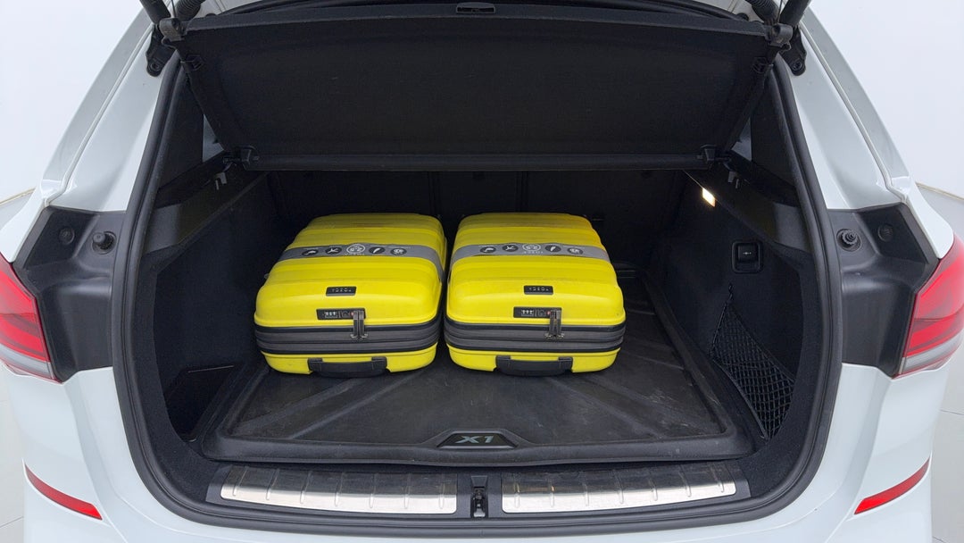 Boot Inside View with Luggage