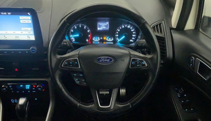 2017 Ford Ecosport TITANIUM + 1.5L PETROL AT, Petrol, Automatic, 50,426 km, Steering Wheel Close Up