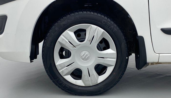 2018 Maruti Wagon R 1.0 VXI, CNG, Manual, 75,704 km, Left Front Wheel