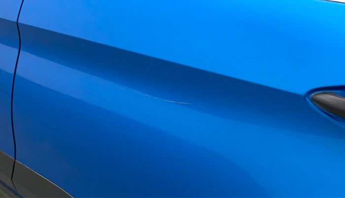 2018 Tata NEXON XM PETROL, Petrol, Manual, 25,528 km, Rear left door - Minor scratches