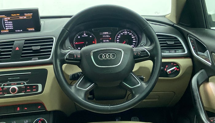 2015 Audi Q3 35 TDI Quattro, Diesel, Automatic, 75,478 km, Steering Wheel Close Up