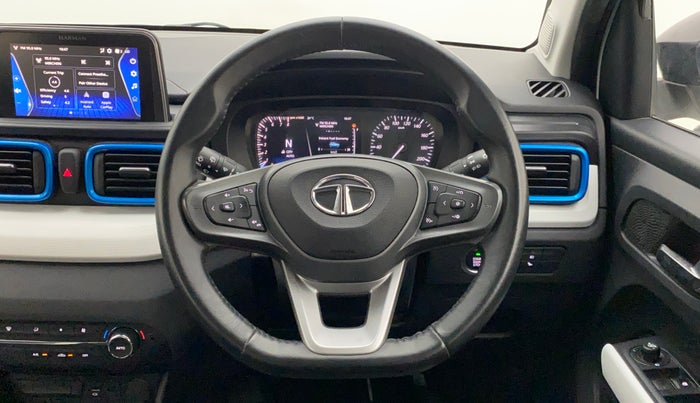 2022 Tata PUNCH CREATIVE  AMT, Petrol, Automatic, 23,935 km, Steering Wheel Close Up