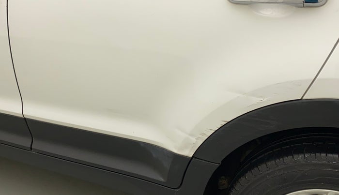 2015 Hyundai Creta SX PLUS 1.6 PETROL, Petrol, Manual, 65,142 km, Rear left door - Slightly dented