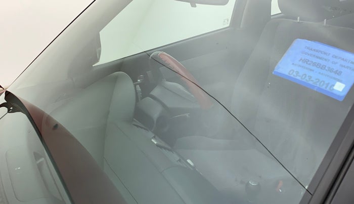 2010 Maruti Swift Dzire VXI, Petrol, Manual, 53,879 km, Front windshield - Minor spot on windshield