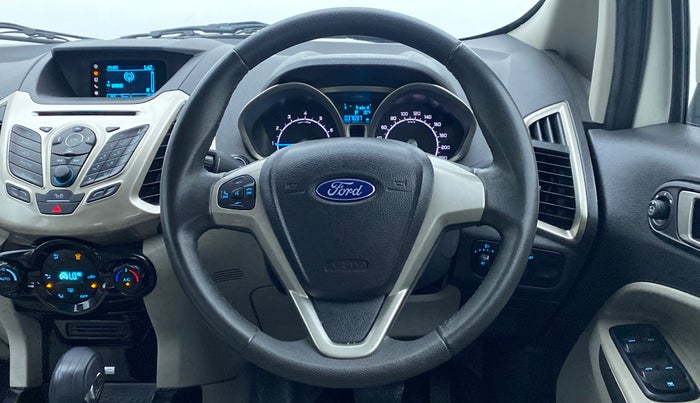 2017 Ford Ecosport 1.5 TITANIUM PLUS TI VCT AT, Petrol, Automatic, 37,753 km, Steering Wheel Close Up