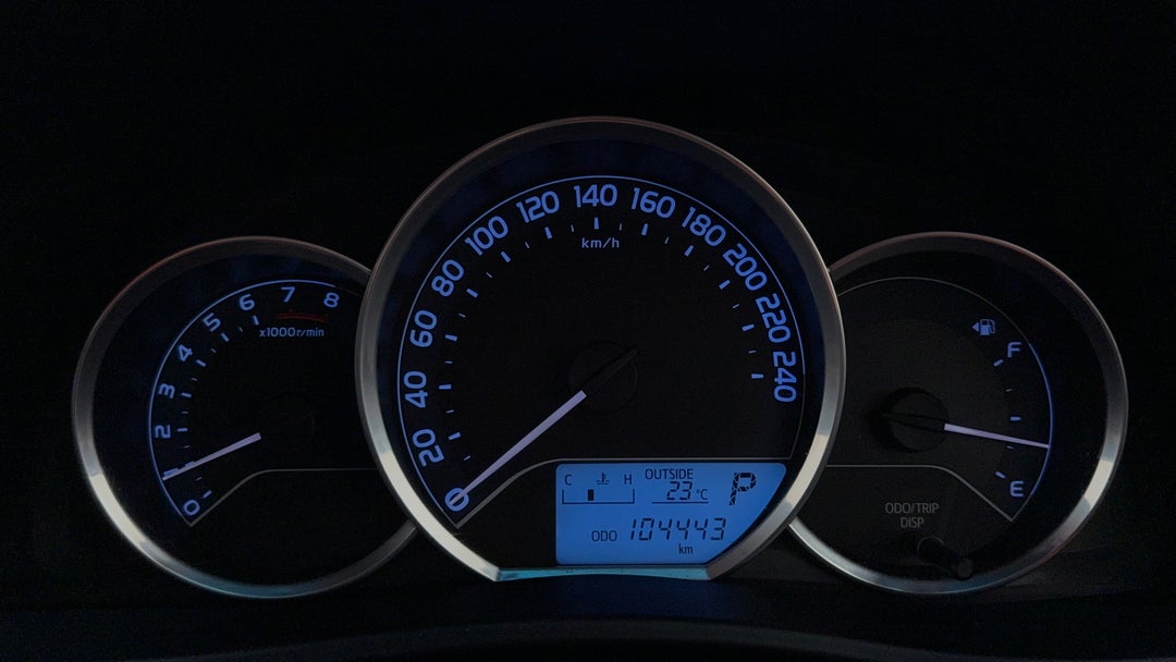 2017 Toyota Corolla Ascent Sport, Automatic, 104443 km, Odometer View