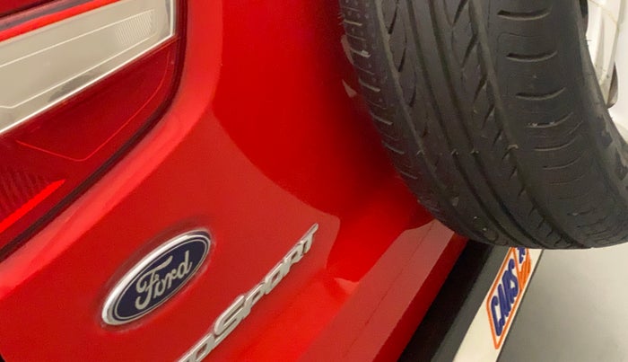 2018 Ford Ecosport TITANIUM 1.5L DIESEL, Diesel, Manual, 97,044 km, Dicky (Boot door) - Slightly dented