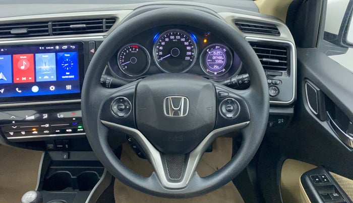 2017 Honda City V MT PETROL, Petrol, Manual, 87,562 km, Steering Wheel Close Up