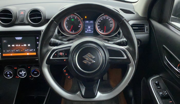 2020 Maruti Swift ZXI + AMT, Petrol, Automatic, 76,260 km, Steering Wheel Close Up