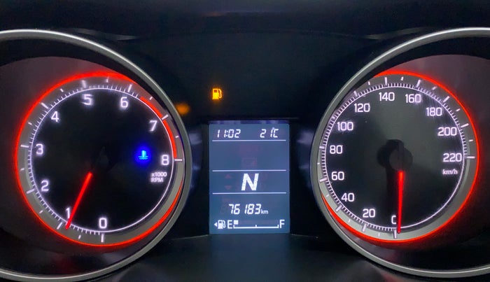 2020 Maruti Swift ZXI + AMT, Petrol, Automatic, 76,260 km, Odometer Image