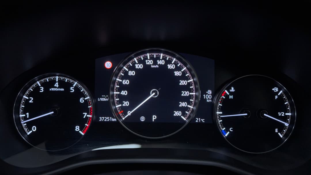 2022 Mazda 3 G25 Evolve Sp, Automatic, 37251 km, Odometer View