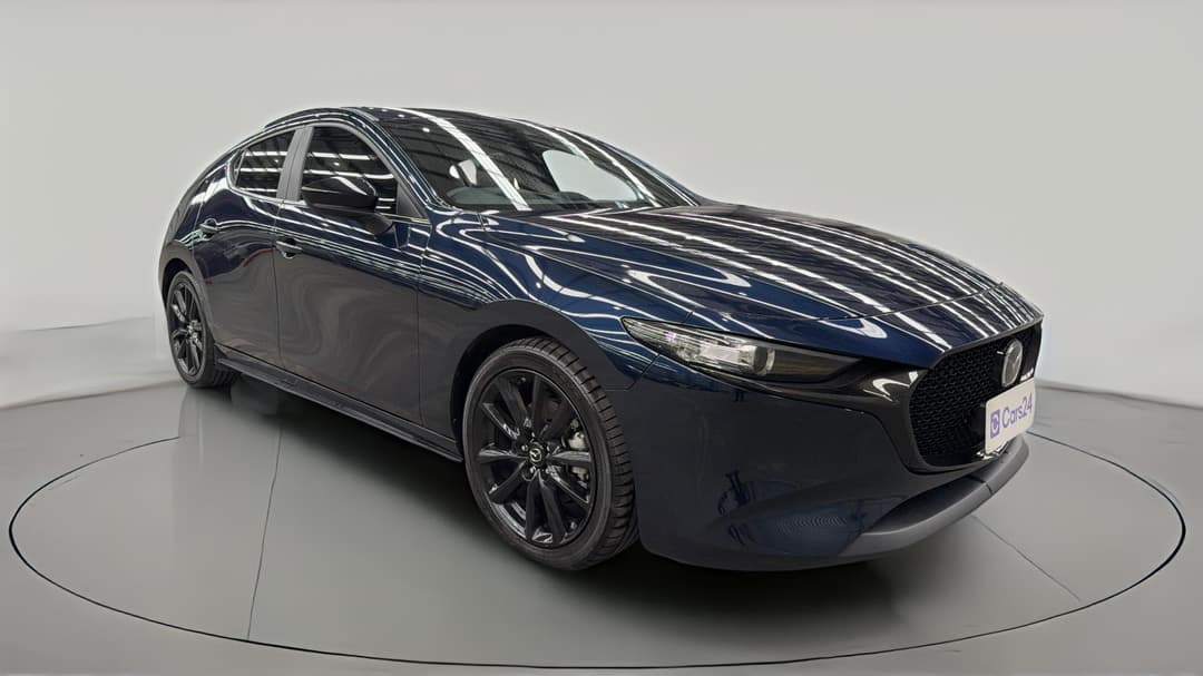 2022 Mazda 3 G25 Evolve Sp, Automatic, 37251 km, Right Front Diagonal (45- Degree) View