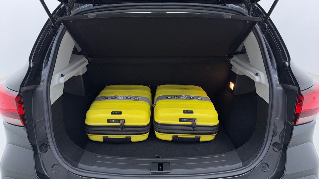 Boot Inside View with Luggage