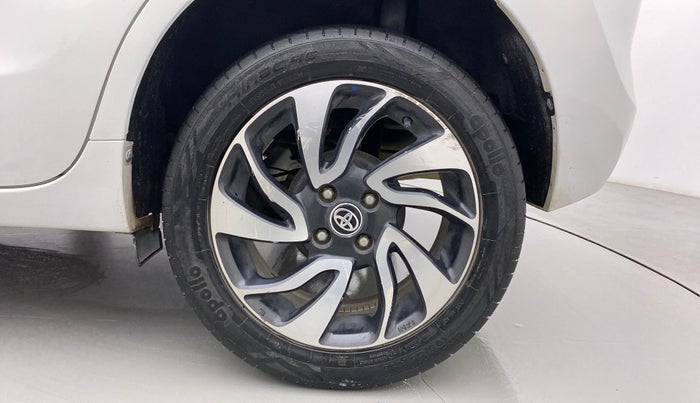 2019 Toyota Glanza V CVT, Petrol, Automatic, 39,014 km, Left Rear Wheel