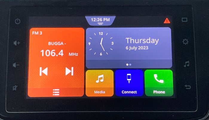 2019 Toyota Glanza V CVT, Petrol, Automatic, 39,014 km, Infotainment System