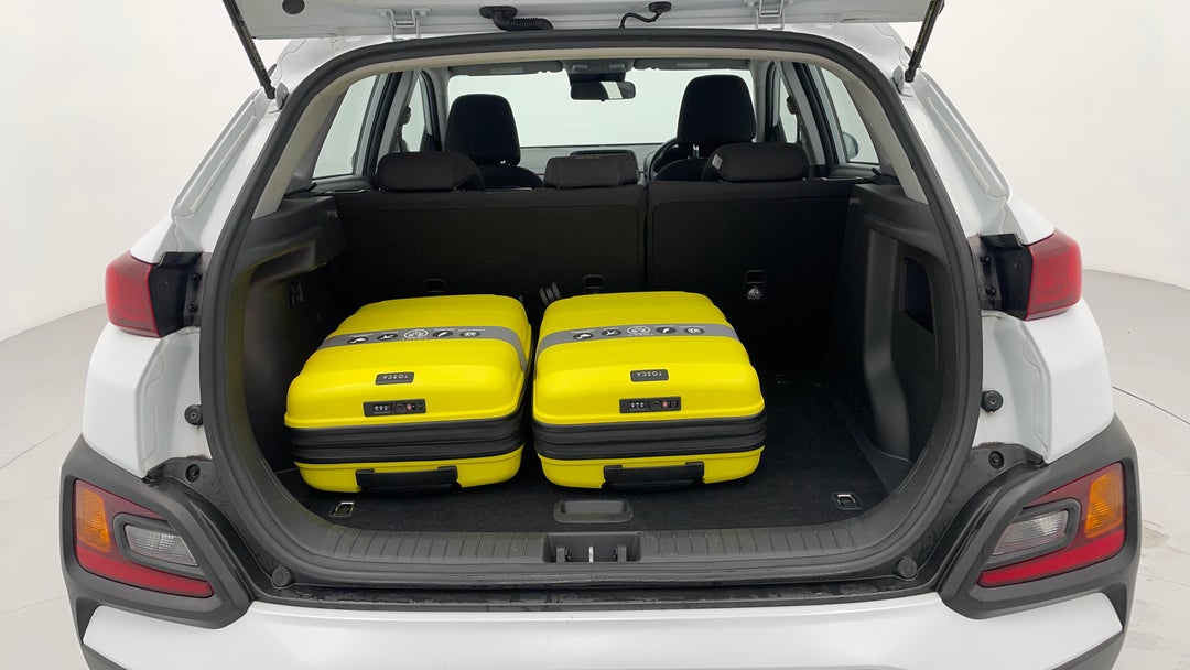 Boot Inside View with Luggage