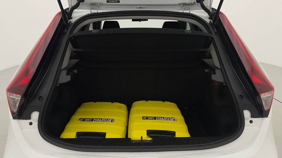 Boot Inside View with Luggage