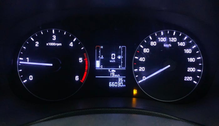 2018 Hyundai Creta 1.6 SX CRDI, Diesel, Manual, 66,093 km, Odometer Image