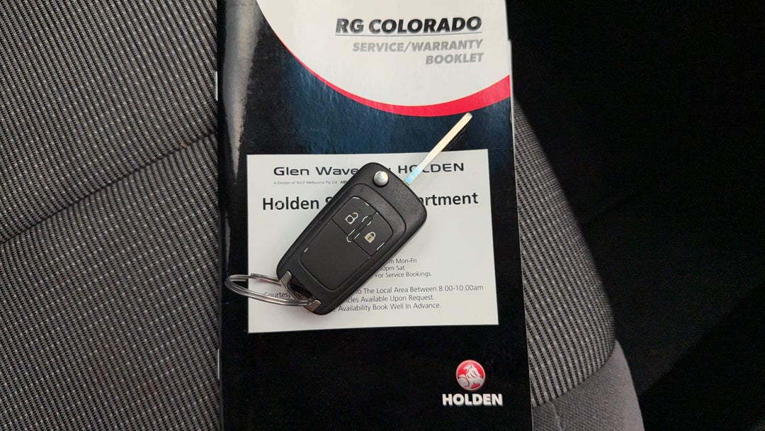 2016 Holden Colorado Ltz (4x4), Manual, 148953 km, Key Close-up