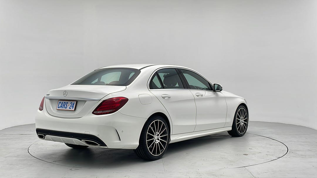 2017 Mercedes-benz C200 C200, Automatic, 102422 km, Right Back Diagonal (45- Degree) View