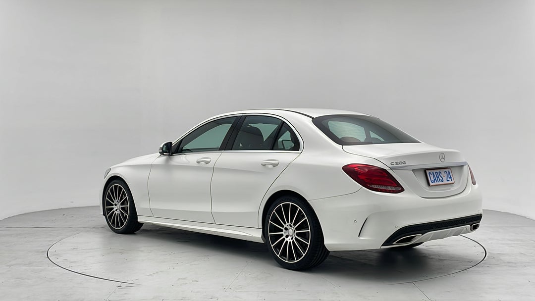 2017 Mercedes-benz C200 C200, Automatic, 102422 km, Left Back Diagonal (45- Degree) View