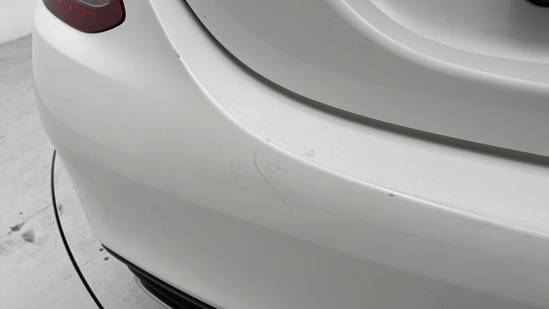 2017 Mercedes-benz C200 C200, Automatic, 102422 km, Bumper Rear Scratch