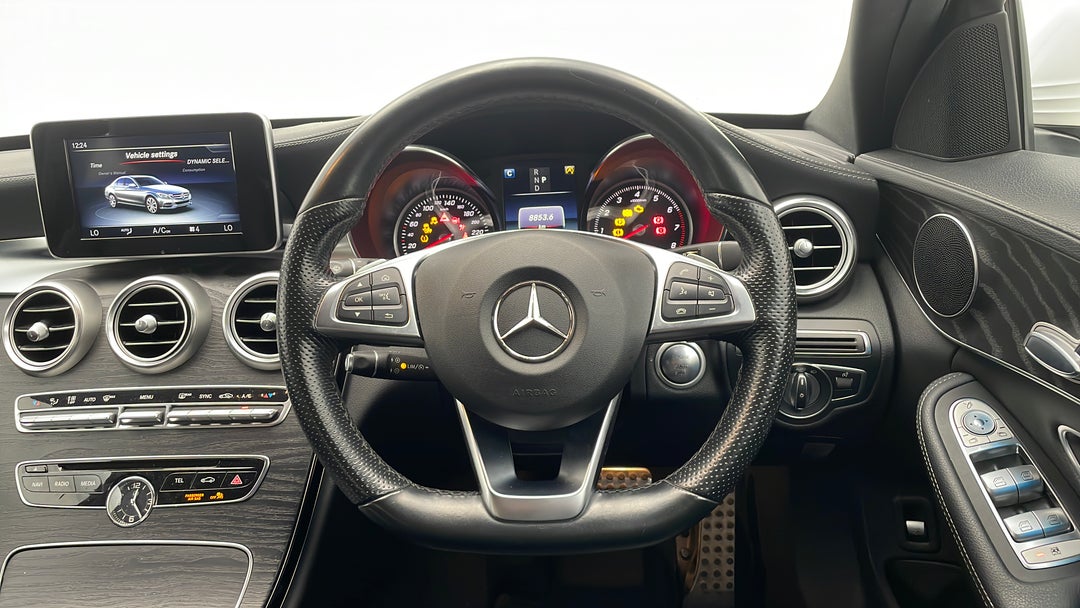 2017 Mercedes-benz C200 C200, Automatic, 102422 km, Steering Wheel Close-up