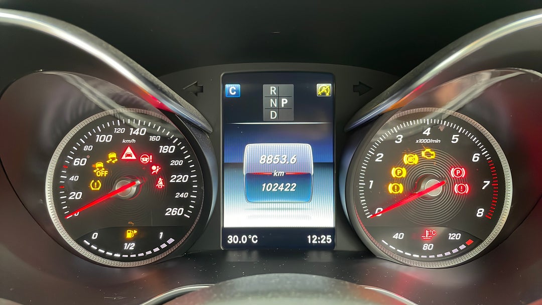 2017 Mercedes-benz C200 C200, Automatic, 102422 km, Odometer View